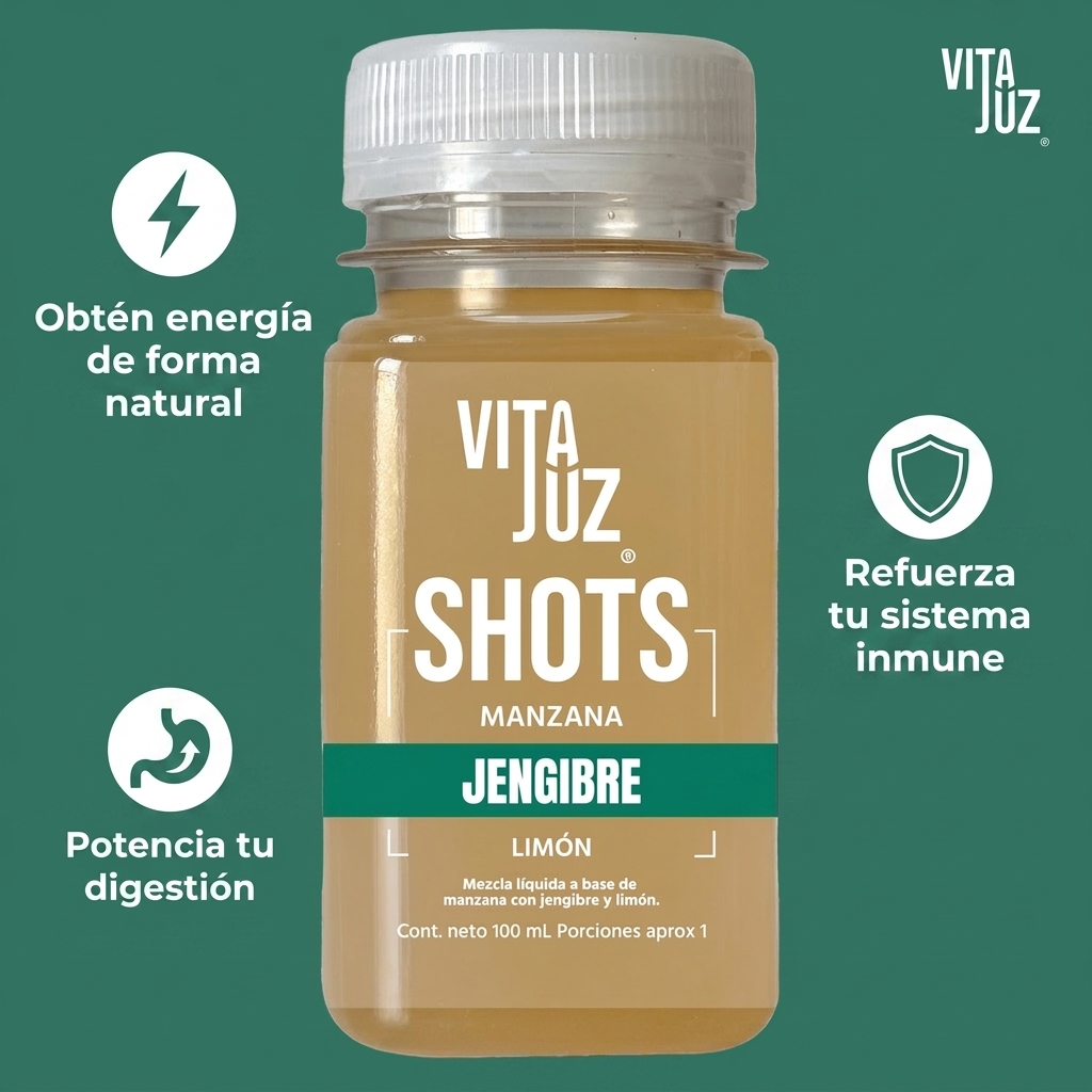 Packs Shot VitaJuz de Jengibre