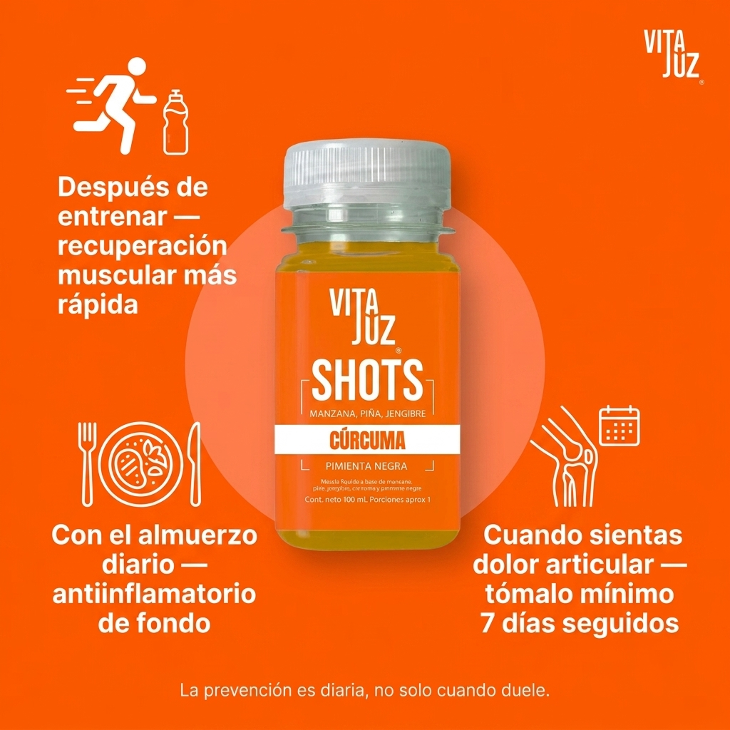 Packs Shot Vitajuz de Cúrcuma