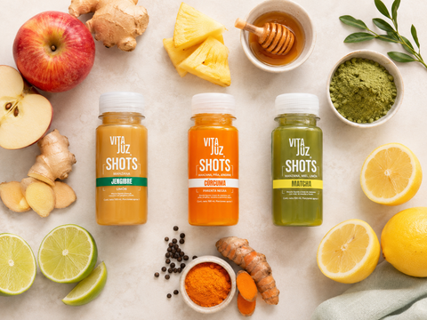Matcha con miel y limón: sabor, energía y practicidad en un shot