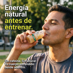 Energía natural con shot VitaJuz de Jengibre