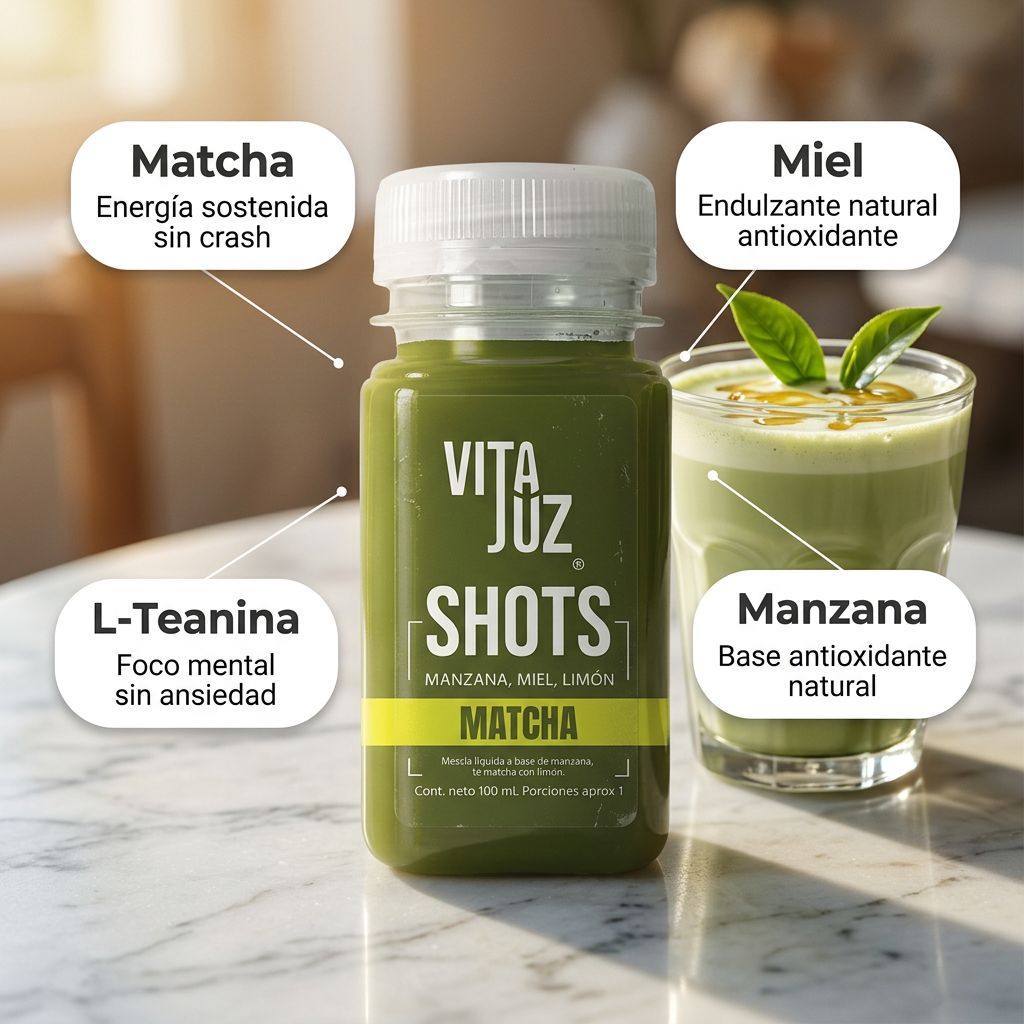 Shot VitaJuz de Matcha: ingredientes y beneficios