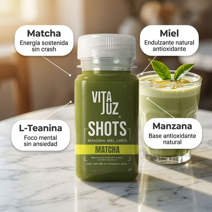 Shot VitaJuz de Matcha: ingredientes y beneficios