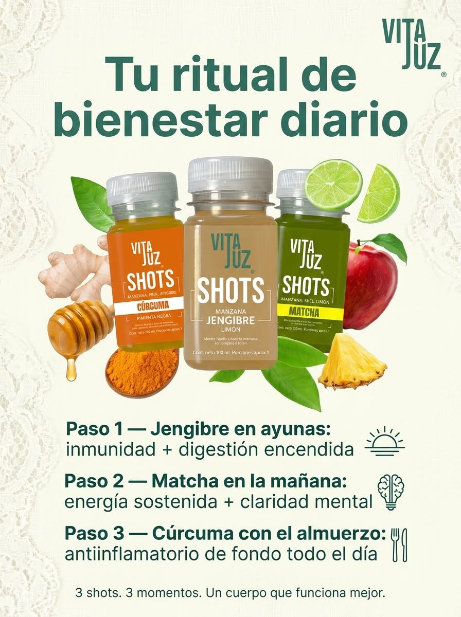 VitaJuz Ritual: tres sabores para tres momentos del día